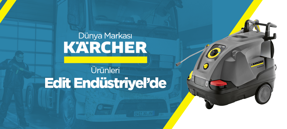 Karcher Ürünleri Edit Endüstiyel A.Ş. de