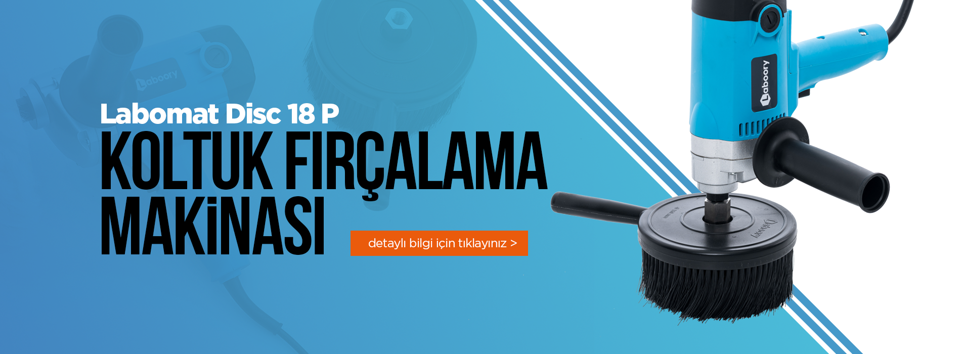 Labomat Disc 18P Dik Polisaj ve Fırçalama Makinası